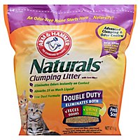 ARM & HAMMER Naturals Double Duty With Corn Fibers Clumping Litter - 9 Lb - Image 1