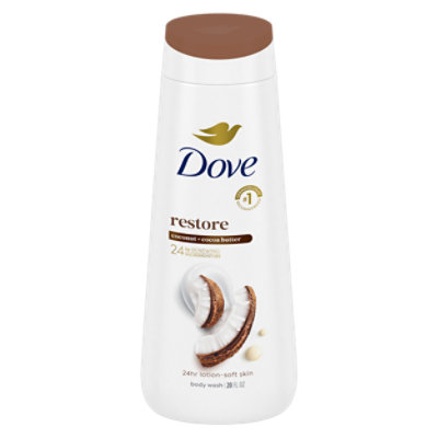 Dove Restoring Coconut and Cocoa Butter Body Wash - 20 Oz - Image 3