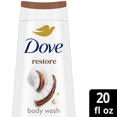 Dove Restoring Coconut and Cocoa Butter Body Wash - 20 Oz - Image 2