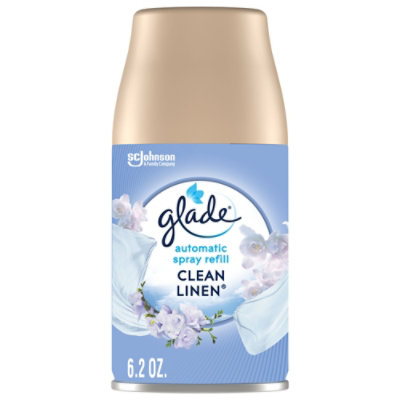 Glade Clean Linen Automatic Spray Air Freshener Refill - 6.2 Oz - Image 2