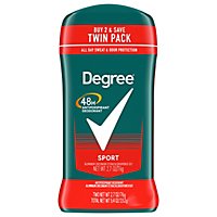 Degree For Men Dry Protection Anti-Perspirant Stick Sport - 2-2.7 Oz - Image 3