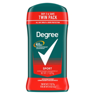 Degree For Men Dry Protection Anti-Perspirant Stick Sport - 2-2.7 Oz - Image 2