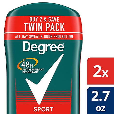 Degree For Men Dry Protection Anti-Perspirant Stick Sport - 2-2.7 Oz