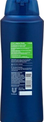 Suave Professionals Men Shampoo + Conditioner 2 In 1 Alpine Fresh - 28 Fl. Oz. - Image 3
