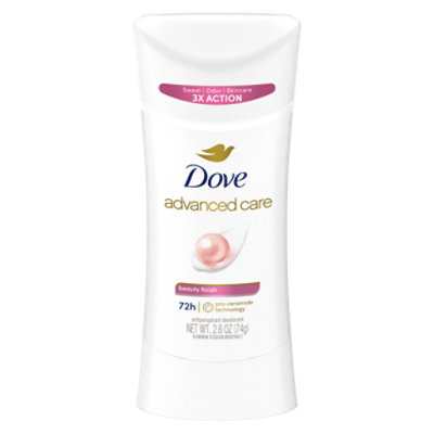 Dove Advanced Care Antiperspirant Deodorant Stick Beauty Finish - 2.6 Oz - Image 1