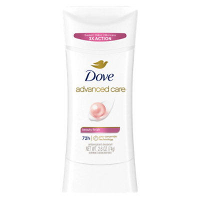 Dove Advanced Care Antiperspirant Deodorant Stick Beauty Finish - 2.6 Oz - Image 1