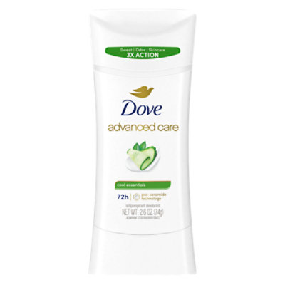 Dove Advanced Care Antiperspirant Deodorant Stick Cool Essentials - 2.6 Oz - Image 1