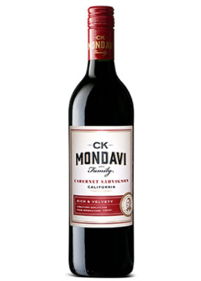 CK Mondavi Wine Cabernet Sauvignon California - 750 Ml