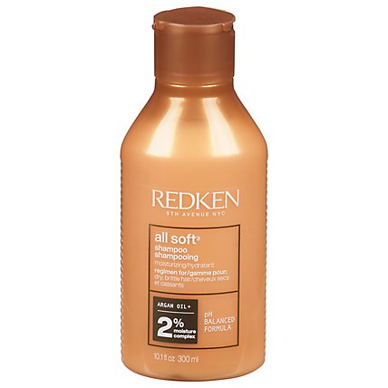 Redken All Soft Shampoo - 10.1 Fl. Oz. - Image 2