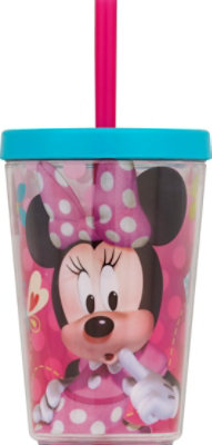 Zak Tumbler With Straw Minnie 13 Ounce - Each