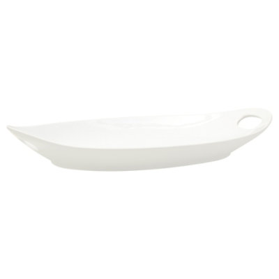 Bia Oval Platter With Handle 15 Inch - Each