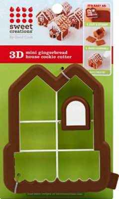 GoodCook Sweet Creations Gingerbread Cookie Cutter 3d - Each - Image 2