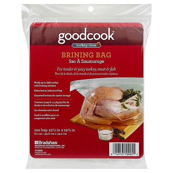 Good Cook Turkey Time Brining Bag 23 1/2 x 19 1/2 Inch - Each