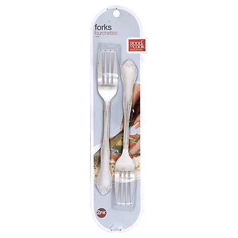 Good Cook Forks Stainless Steel - 2 Count