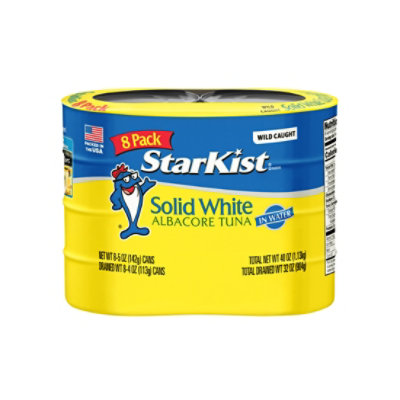 StarKist Tuna Albacore Solid White in Water Cans - 8-5 Oz - Image 1