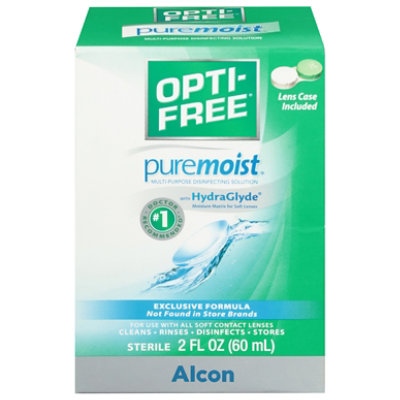 Alcon Opti-Free Pure Moist Disinfecting Solution Multi-Purpose - 2 Fl. Oz. - Image 3