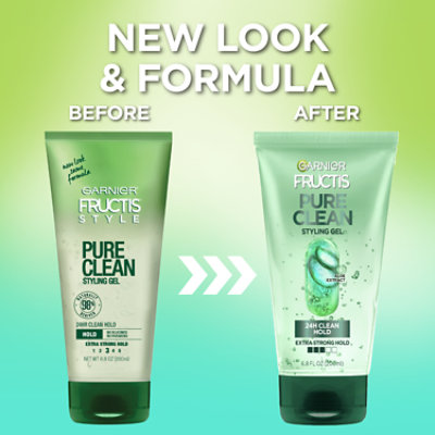 Garnier Fructis Pure Clean Up to 24 Hours Clean Hold Styling Gel - 6.8 Fl. Oz. - Image 3