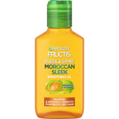 Garnier Fructis Sleek & Shine Moroccan Sleek Smoothing Oil for Dry Hair - 3.75 Fl. Oz.