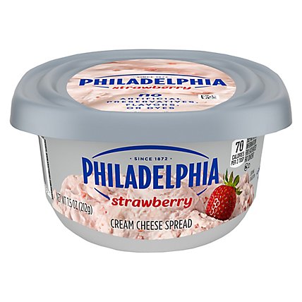 Philadelphia Strawberry Cream Cheese Spread Tub - 7.5 Oz - Image 3