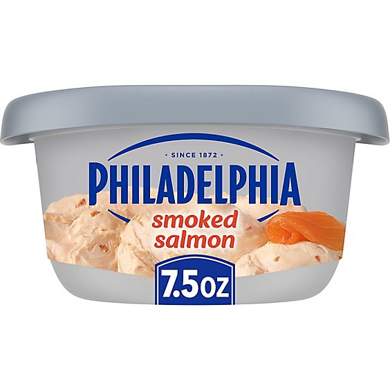 Philadelphia Smoked Salmon Cream Cheese Spread Tub - 7.5 Oz
