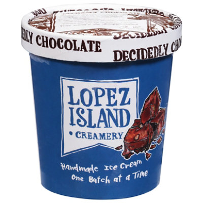 Lopez Island Creamery Decidedly Chocolate Ice Cream - 1 Pint - Image 3