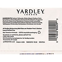 Yardley London Moisturizing Bath Soap Bar English Lavender - 2-4.25 Oz - Image 5