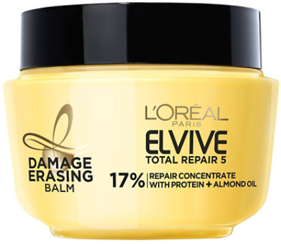 L'Oreal Paris Elvive Total Repair 5 Damage Erasing Balm Rinse-Out Treatment - 8.5 Fl. Oz. - Image 1