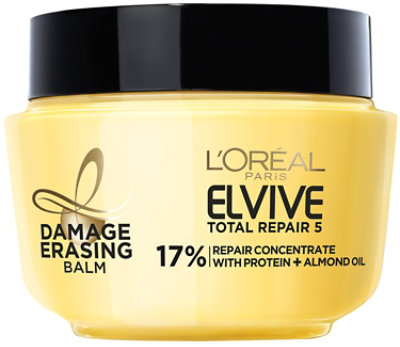 LOreal Paris Elvive Total Repair 5 Rinse Treatment Damage Erasing Balm - 8.5 Oz - Image 1