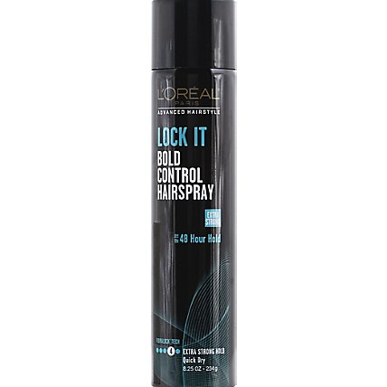 LOreal Paris Advanced Hairstyle LOCK IT Bold Control Hairspray - 8.25 Oz - Image 2