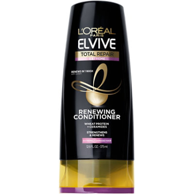 L'Oreal Paris Elvive Total Repair Extreme Renewing Conditioner for Damaged Hair - 12.6 Fl. Oz. - Image 1
