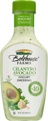 Bolthouse Farms Cilantro Avocado Yogurt Dressing - 14 Fl. Oz. - Image 2