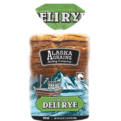 Alaska Grains Baking Co Bread Deli Rye - 24 Oz - Image 1