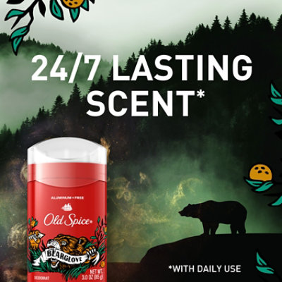 Old Spice Bearglove Aluminum Free 48 Hr. Protection Deodorant for Men - 3 Oz - Image 4