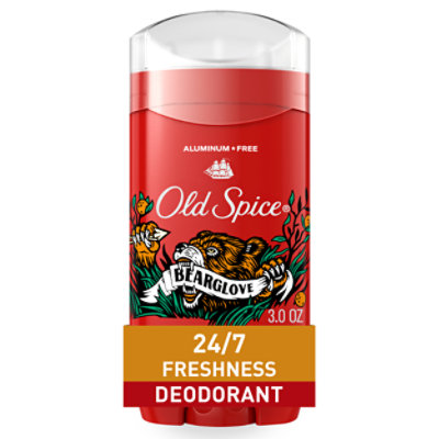 Old Spice Bearglove Aluminum Free 48 Hr. Protection Deodorant for Men - 3 Oz
