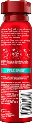 Old Spice Red Zone Collection Body Spray Pure Sport - 3.75 Oz - Image 5