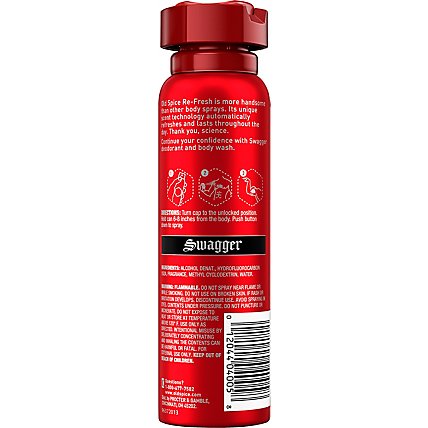 Old Spice Red Zone Collection Body Spray Swagger Scent - 3.75 Oz. - Image 5