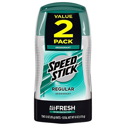 Speed Stick Deodorant Regular Value 2 Pack - 2-3 Oz - Image 2