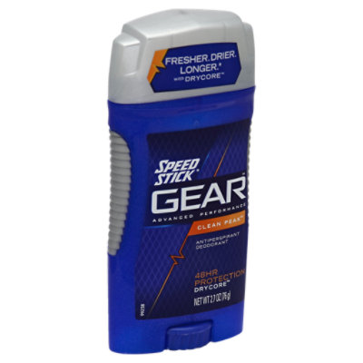 Speed Stick Gear Antiperspirant Clean Peak - 2.7 Oz