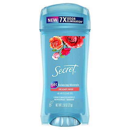 Secret Fresh Clear Gel Antiperspirant Deodorant Rose Scent - 2.6 Oz - Image 2