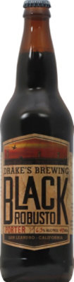 Drakes Beer Black Robusto Porter Bottles - 22 Fl. Oz. - Image 2