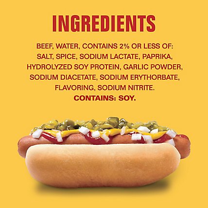 Hebrew National Bun Length Beef Franks Hot Dogs - 6 Count - Image 5
