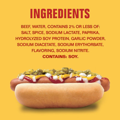 Hebrew National Bun Length Beef Franks Hot Dogs -6-12 Oz - Image 3