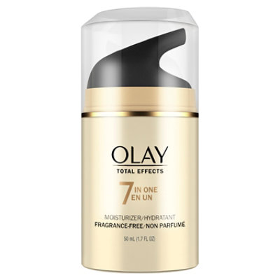 Olay Total Effects Face Moisturizer Anti Aging Fragrance Free - 1.7 Fl. Oz. - Image 7