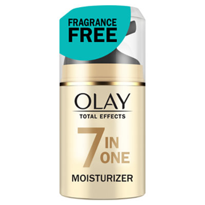 Olay Total Effects Face Moisturizer Anti Aging Fragrance Free - 1.7 Fl. Oz.