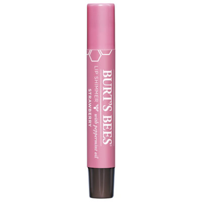 Burts Bees Strawberry Lip Shimmer - .09 Oz - Image 3