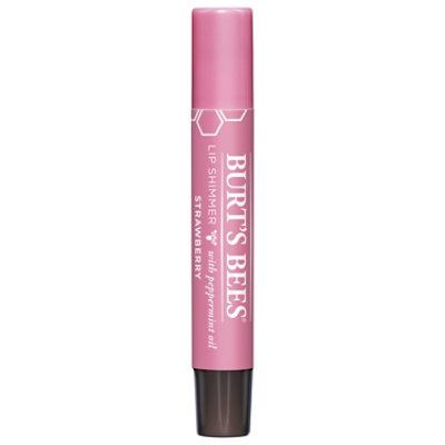 Burts Bees Strawberry Lip Shimmer - .09 Oz - Image 1