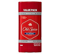 Old Spice Classic Original Scent Deodorant For Men - 2-3.25 Oz