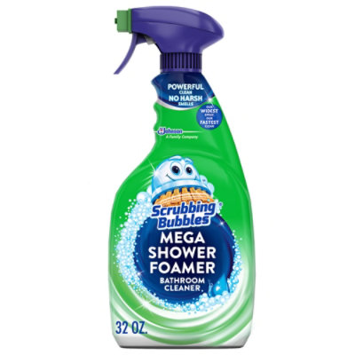 Scrubbing Bubbles Mega Shower Foamer Rainshower Bathroom Cleaner Spray - 32 Fl. Oz. - Image 2