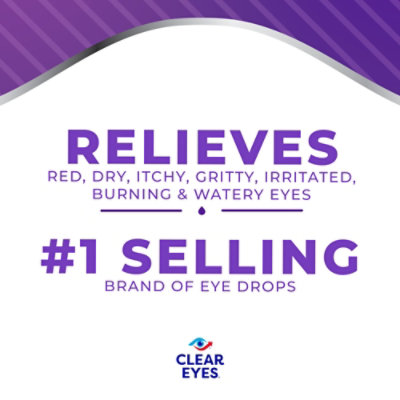 Clear Eyes Complete Rel Drops - .5 Fl. Oz. - Image 2