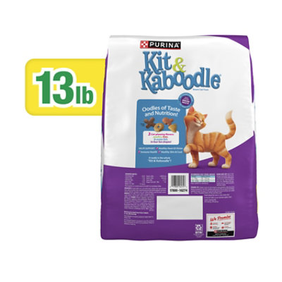 Kit & Kaboodle Cat Food Dry Original Chicken Liver Turkey & Ocean Fish - 13 Lb - Image 2